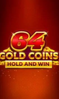 64 Gold Coins Hold and Win
